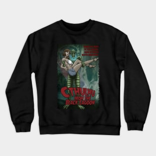 Cthulhu From the Black Lagoon Crewneck Sweatshirt